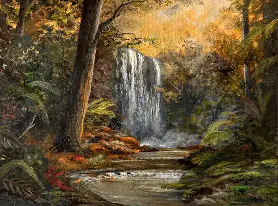 Tropischer Wasserfall